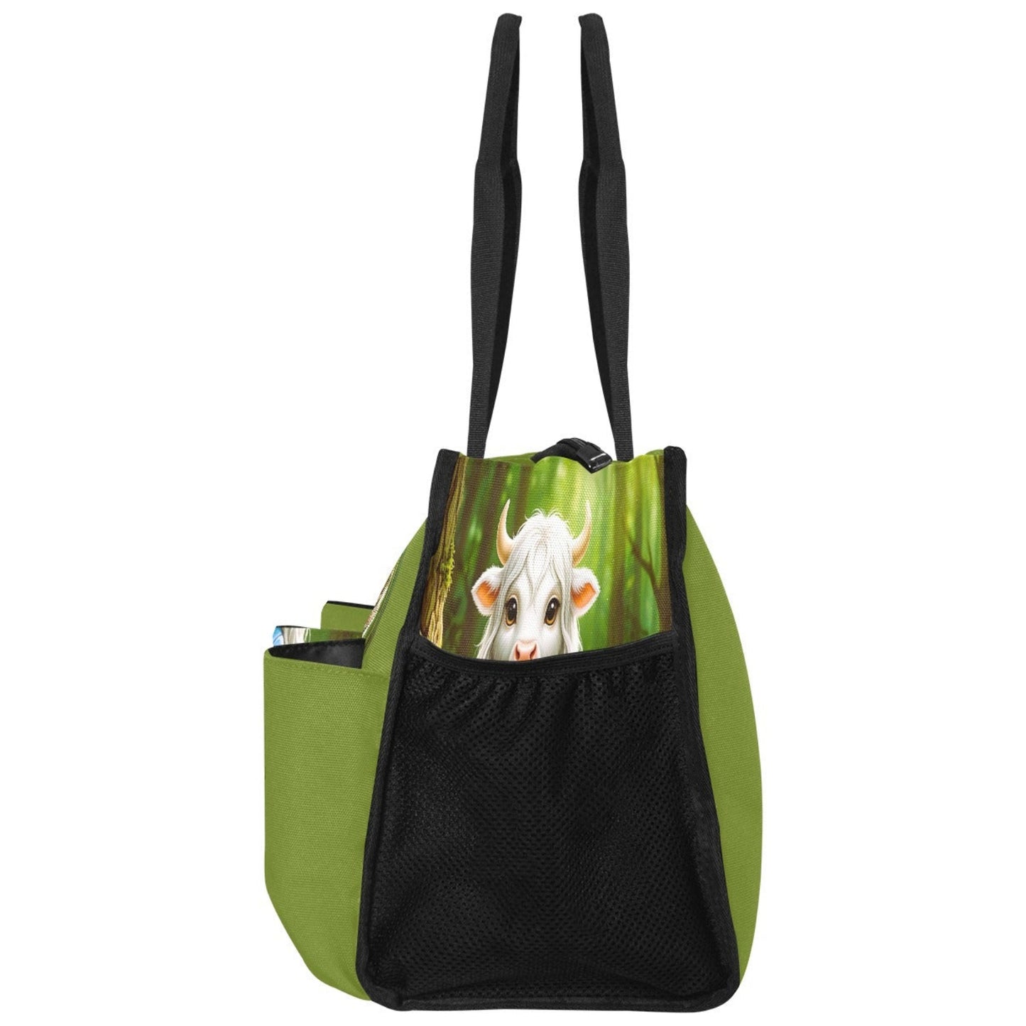 Medical Work Tote with Goat Character
