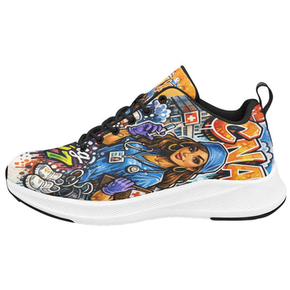CNA Hustle Graffiti-Style Sneakers