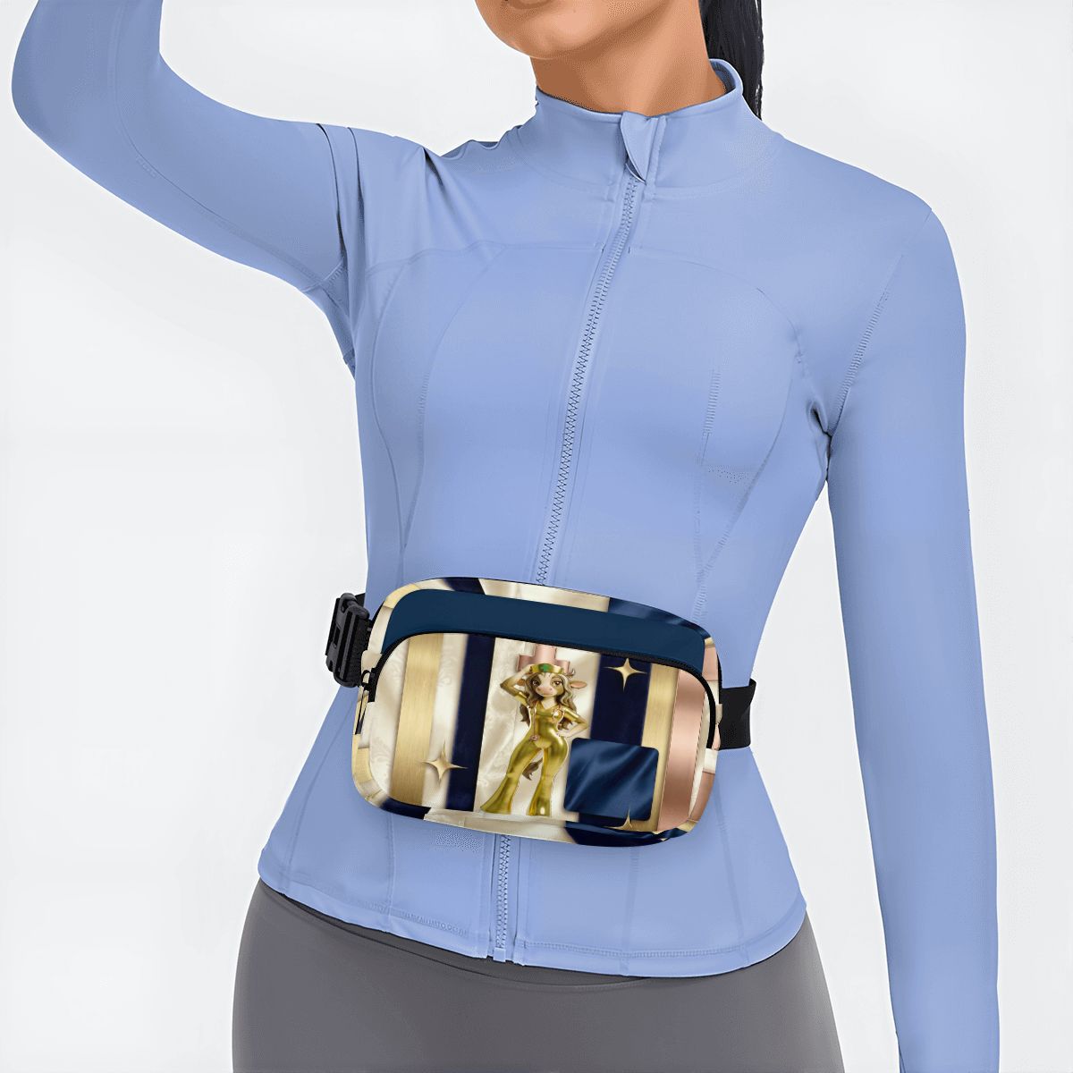 BluTokyo Goldline Luxe Fanny Pack