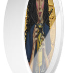 Wall Clock —RN Nurse Drinking  Illustration | Gift for Nurses