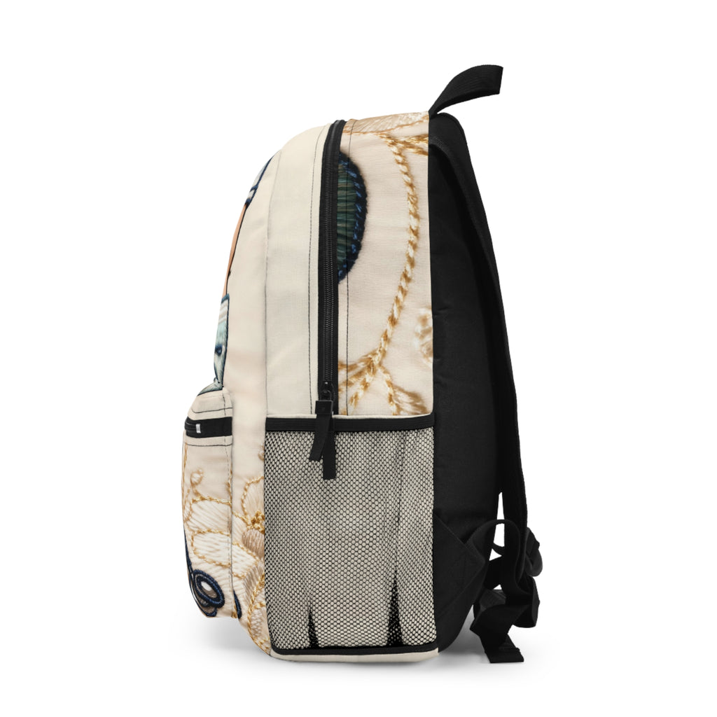 "Healthcare Hero" Illustrated Backpack — One‑of‑a‑Kind Design for Nurses & Medical Students