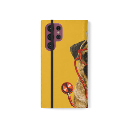 Pug Nurse Flip Phone Case – Cute Medical Phone Cover