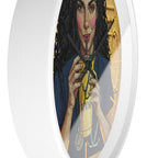 Nurse LVN Coffee Wall Clock — Cute Healthcare Worker Gift