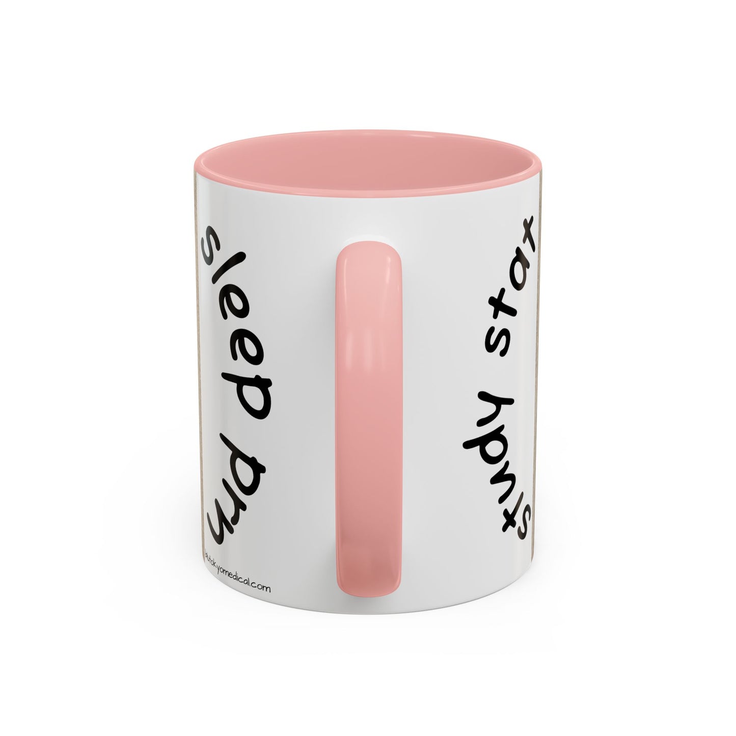 Bee Nurse Coffee Mug — Cute ‘Sleep Phy’ Floral Accent Mug (11/15oz)