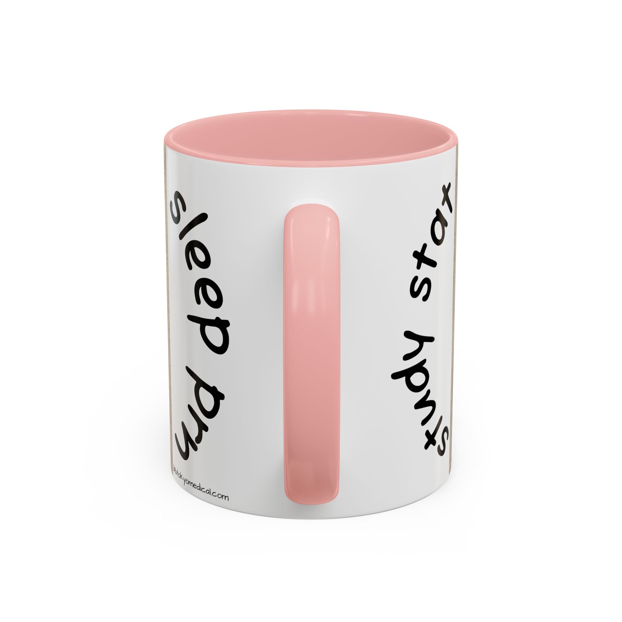 Bee Nurse Coffee Mug — Cute ‘Sleep Phy’ Floral Accent Mug (11/15oz)