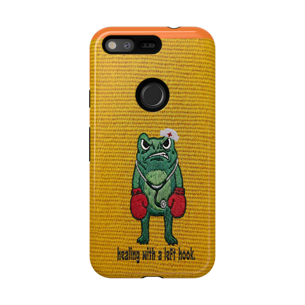 Tough Cases: 'Healing With a Left Hook' Boxing Nurse Phone Case
