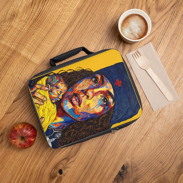 Nurse Portrait Lunch Bag — Colorful Pop Art NICU/PEDS Insulated Lunchbox