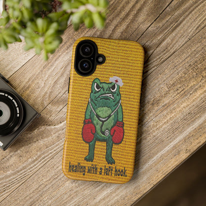 Tough Cases: 'Healing With a Left Hook' Boxing Nurse Phone Case