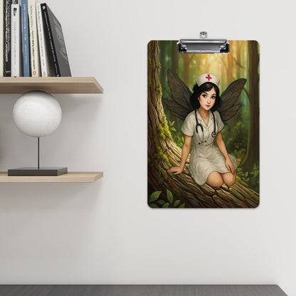 Acrylic Enchanted Fairy Nurse Clipboard