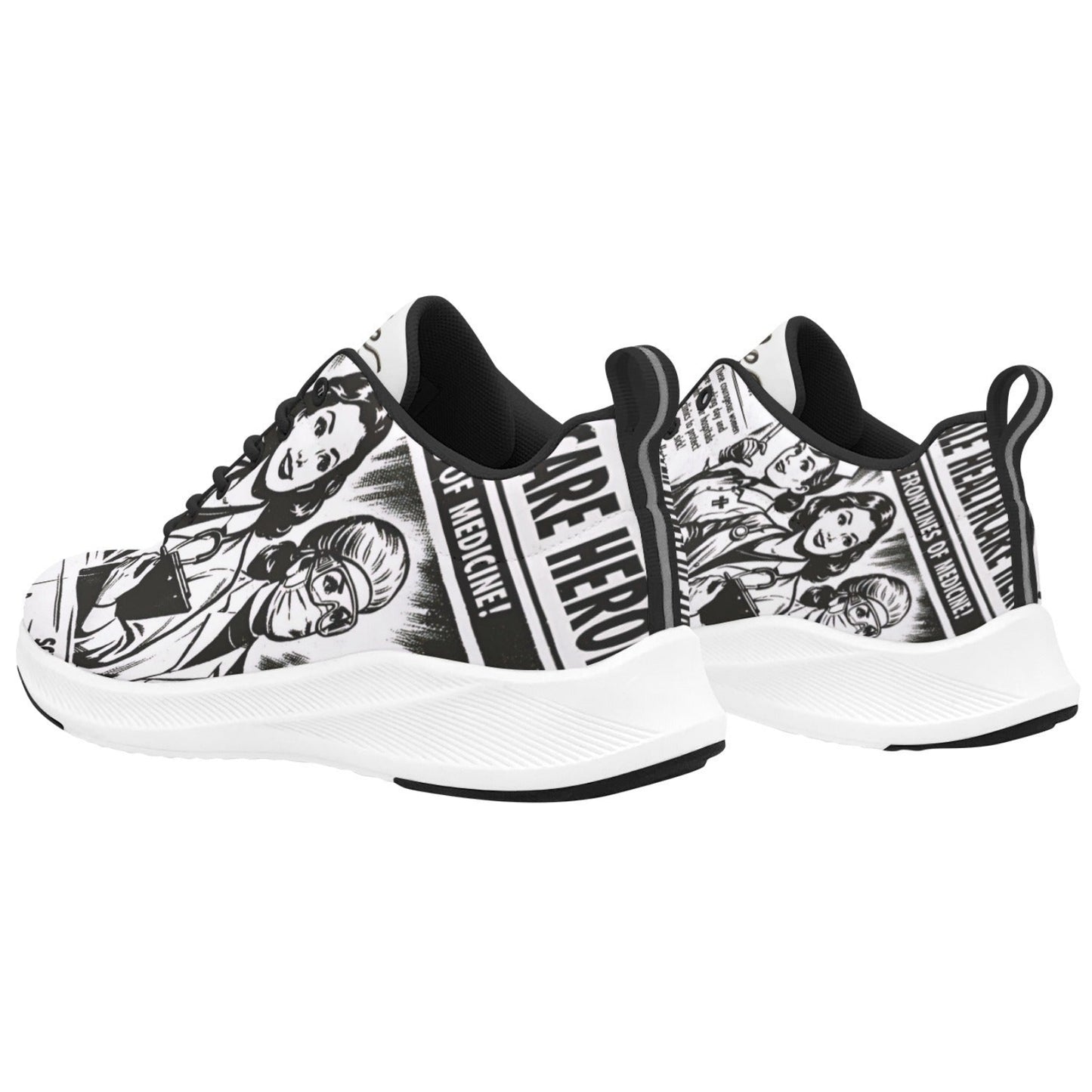 Hustle & Heal™ Women in Science Comic Sneakers