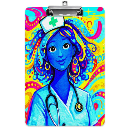 Dazzling twist-Acrylic Clipboard