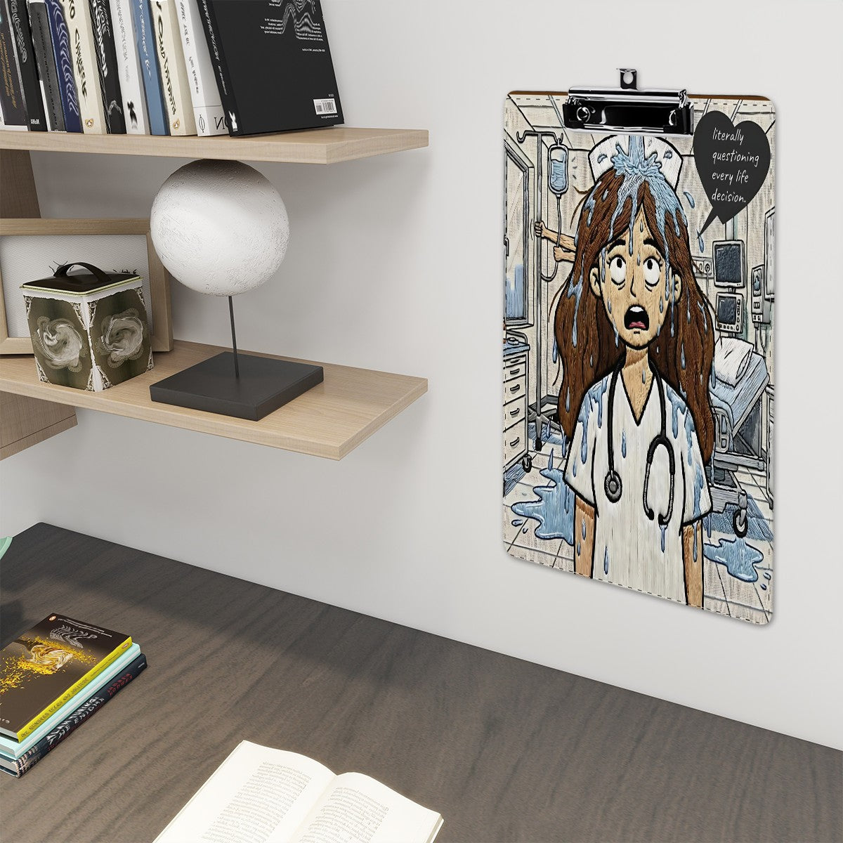 Acrylic Nursing student Clipboard