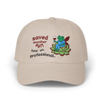 Nurse Frog Cap — "Not Professional" Funny Nurse Hat