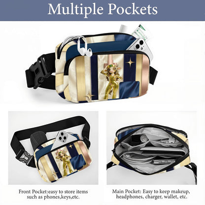 BluTokyo Goldline Luxe Fanny Pack