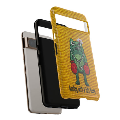 Tough Cases: 'Healing With a Left Hook' Boxing Nurse Phone Case