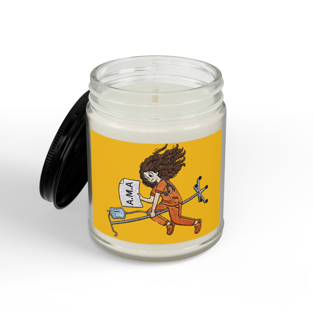Scented Soy Candle — A.M.A. Witching Hour: IV Pole Exit Candle” (4oz & 9oz)