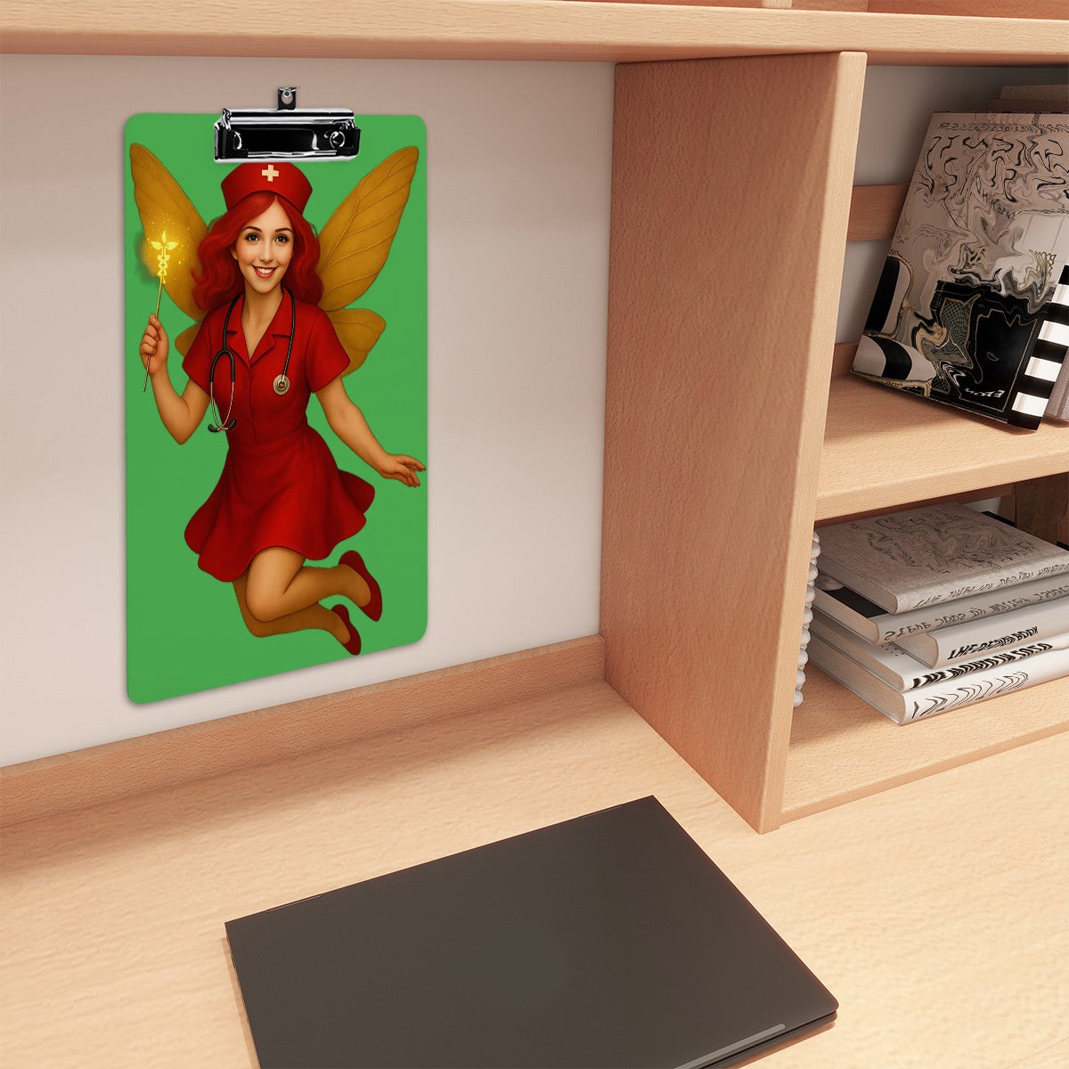 Acrylic medical fairy clipboard