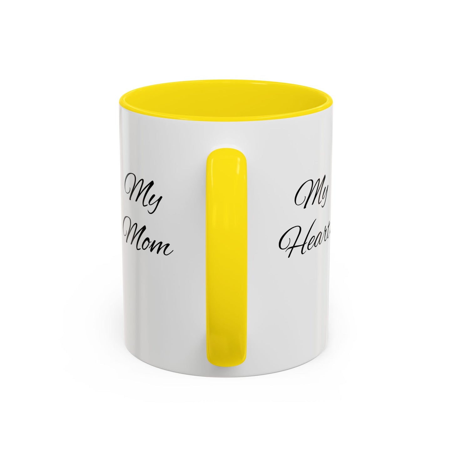 Mothers Day Mug Accent Coffee Mug (11, 15oz) The Heart Behind My Scrubs