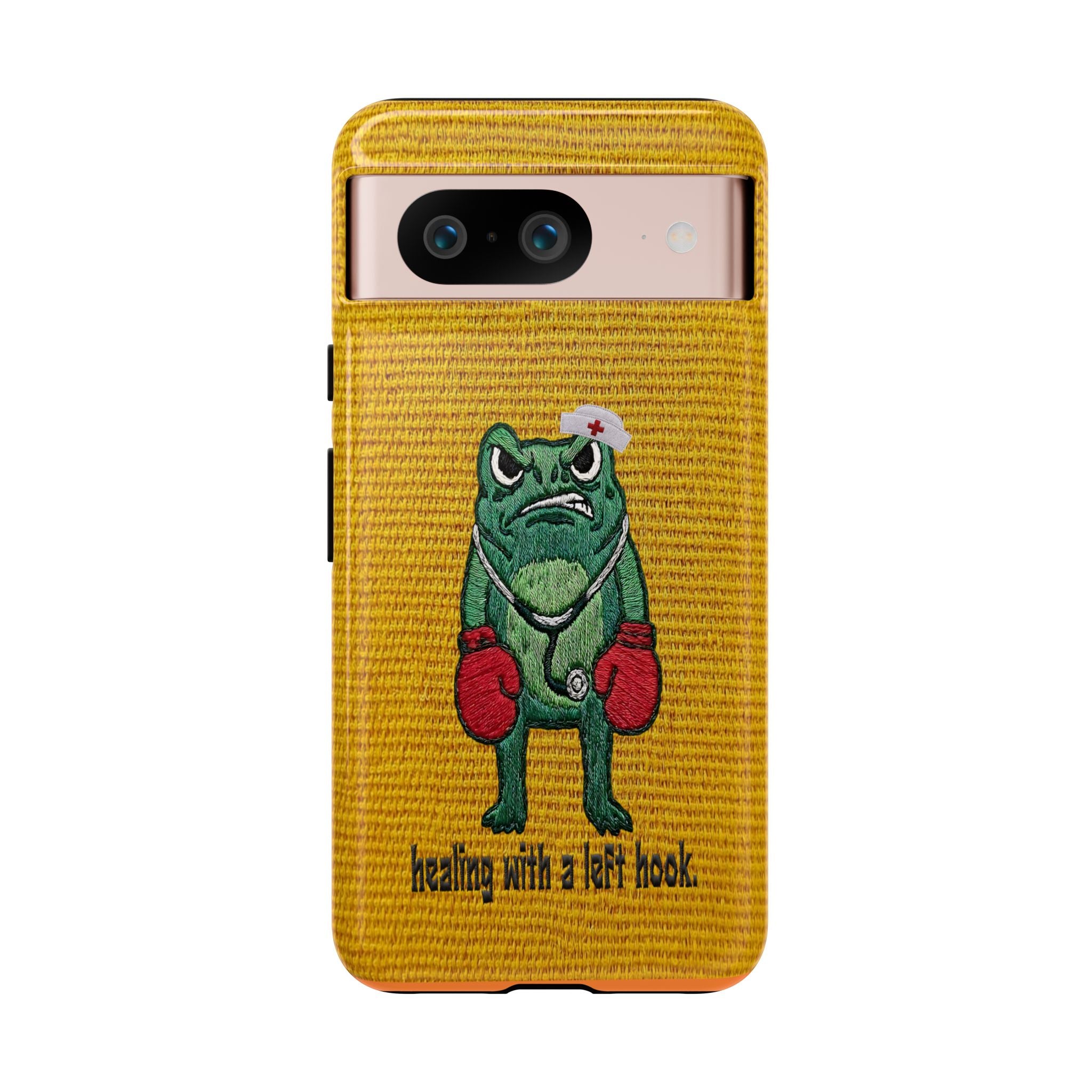 Tough Cases: 'Healing With a Left Hook' Boxing Nurse Phone Case