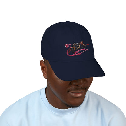 Stethoscope Hustle Embroidered Baseball Cap — Nurse Doctor Medical Badge Hat