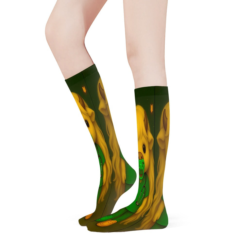 Trending Hustle Baby Calf Scrub Socks — BluTokyo Limited Edition