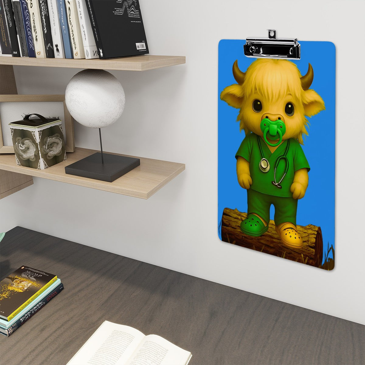 Little Healer on Duty – Front & Back Acrylic Clipboard