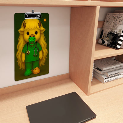 Baby Med Calf Acrylic Clipboard