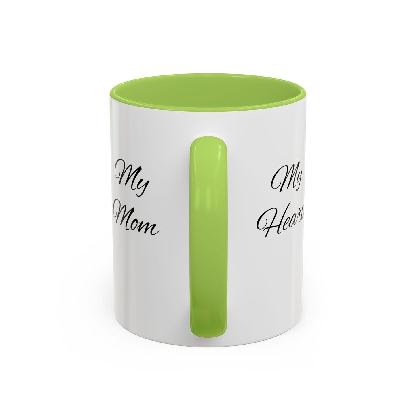 Mothers Day Mug Accent Coffee Mug (11, 15oz) The Heart Behind My Scrubs