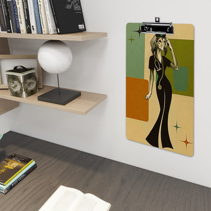Acrylic Nurse Lassie Clipboard