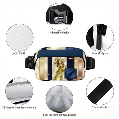 BluTokyo Goldline Luxe Fanny Pack