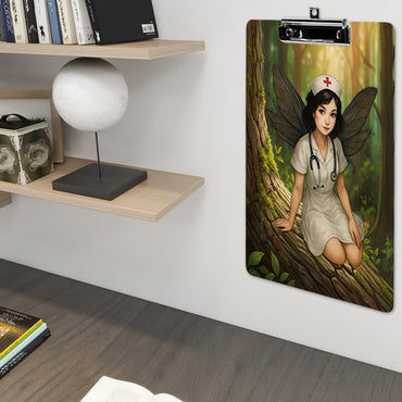 Acrylic Enchanted Fairy Nurse Clipboard