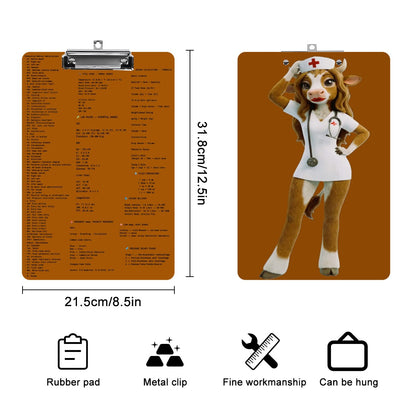 This cowgurl Acrylic Clipboard