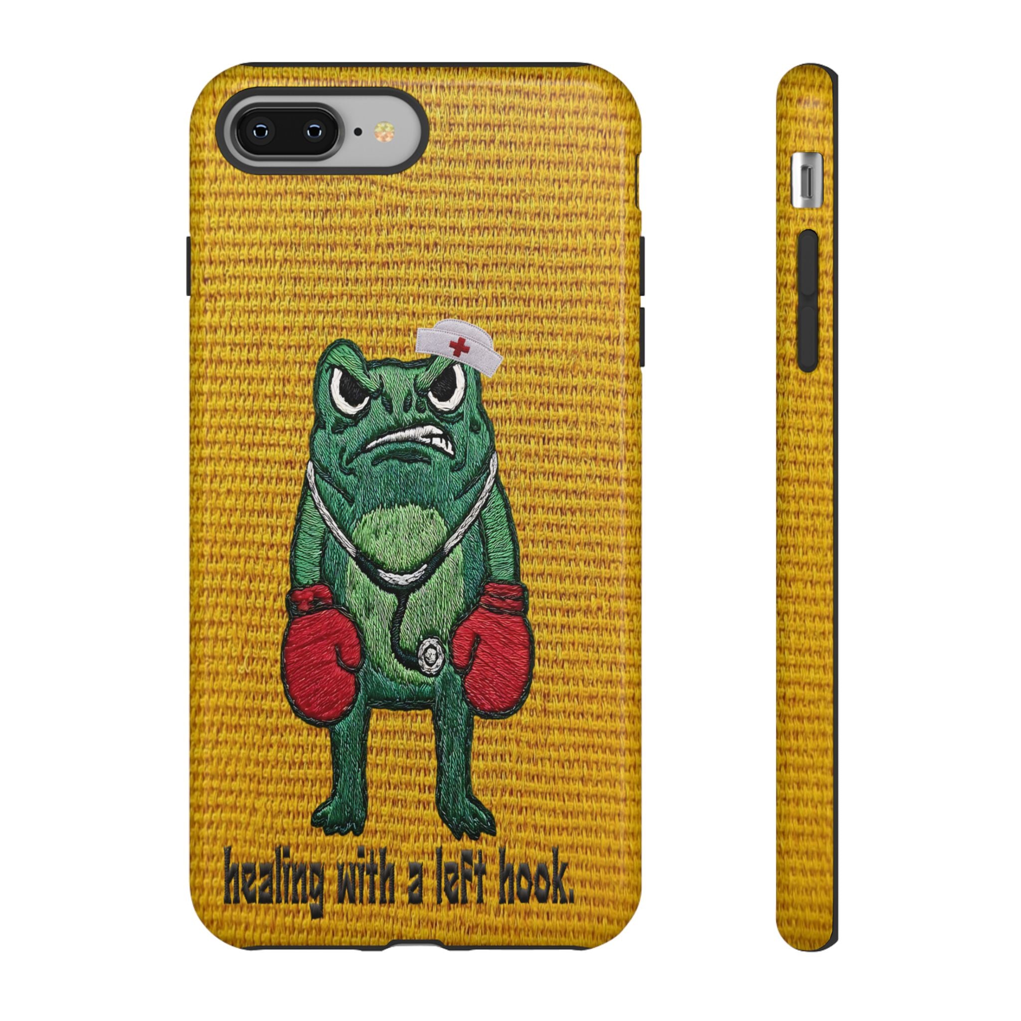 Tough Cases: 'Healing With a Left Hook' Boxing Nurse Phone Case