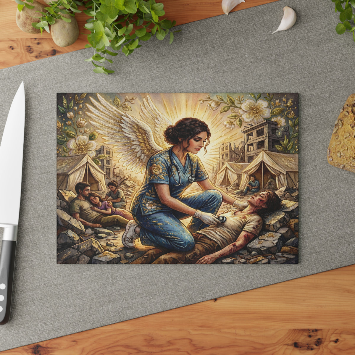Glass Cutting Board — Guardian Angel Rescue – BluTokyo Medical