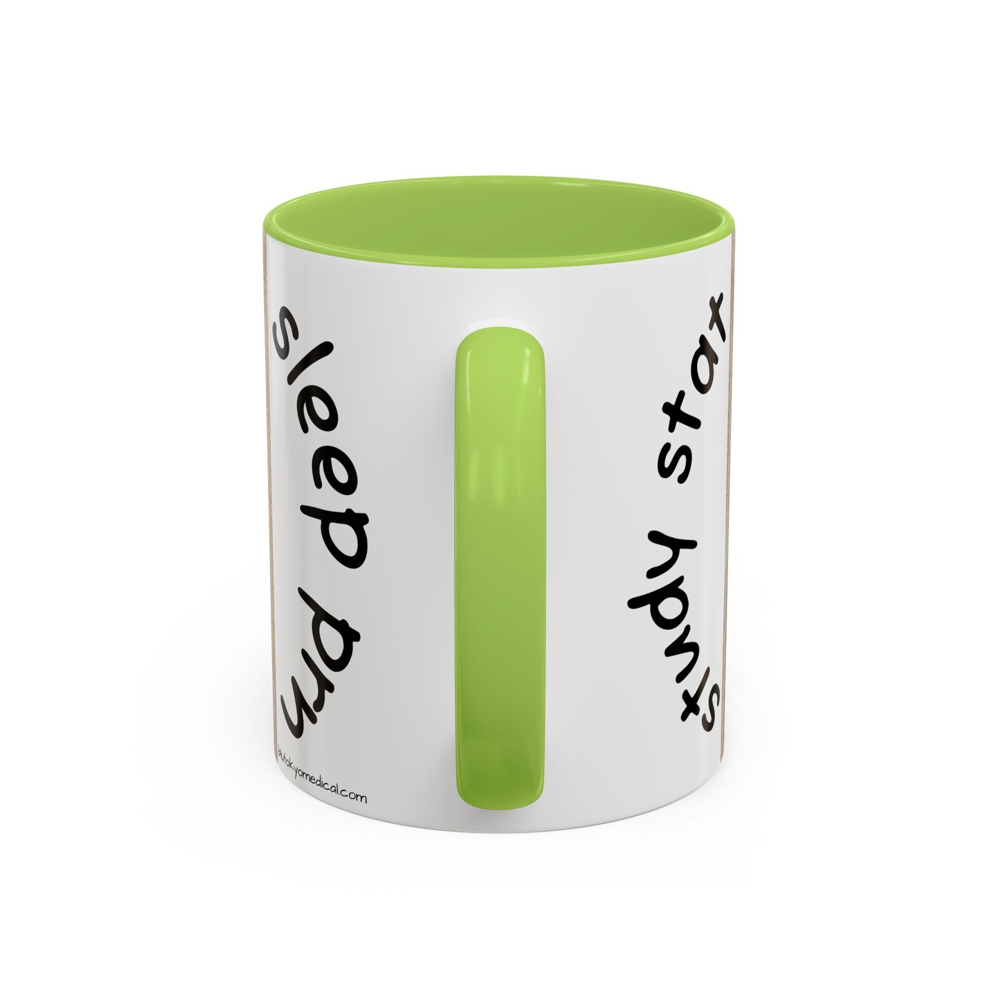 Bee Nurse Coffee Mug — Cute ‘Sleep Phy’ Floral Accent Mug (11/15oz)