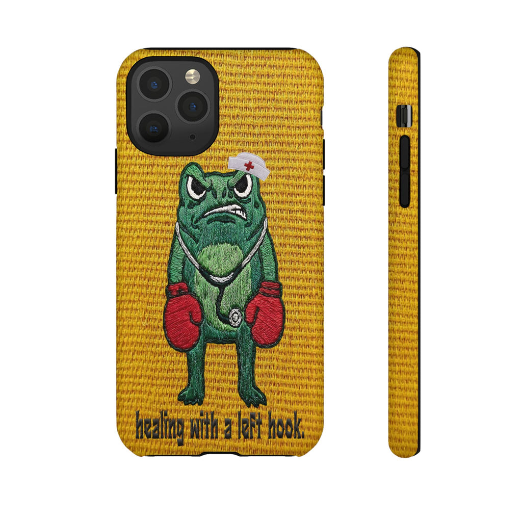 Tough Cases: 'Healing With a Left Hook' Boxing Nurse Phone Case