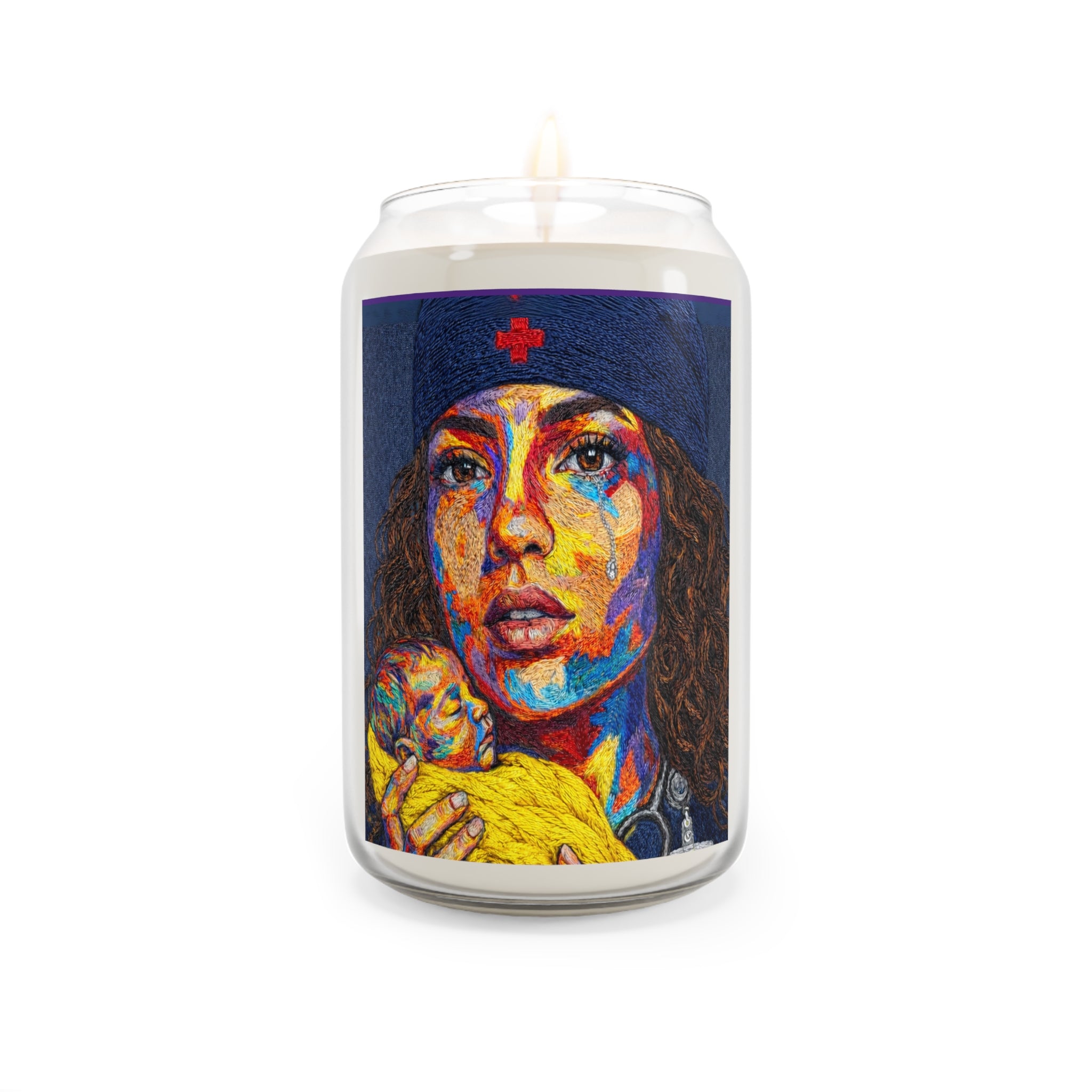 Nicu & Pediatric Nurses Tribute Scented Soy Candle — 13.75 oz