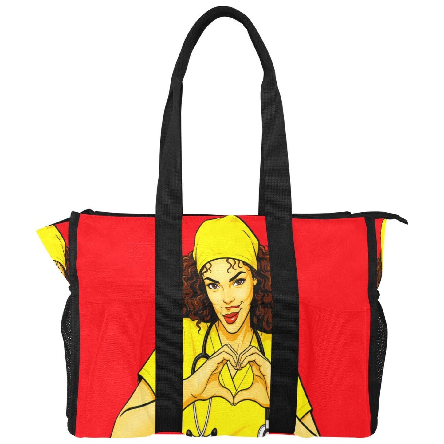Healthcare Professional Tote with Empowering Artwork