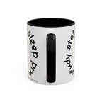 Bee Nurse Coffee Mug — Cute ‘Sleep Phy’ Floral Accent Mug (11/15oz)