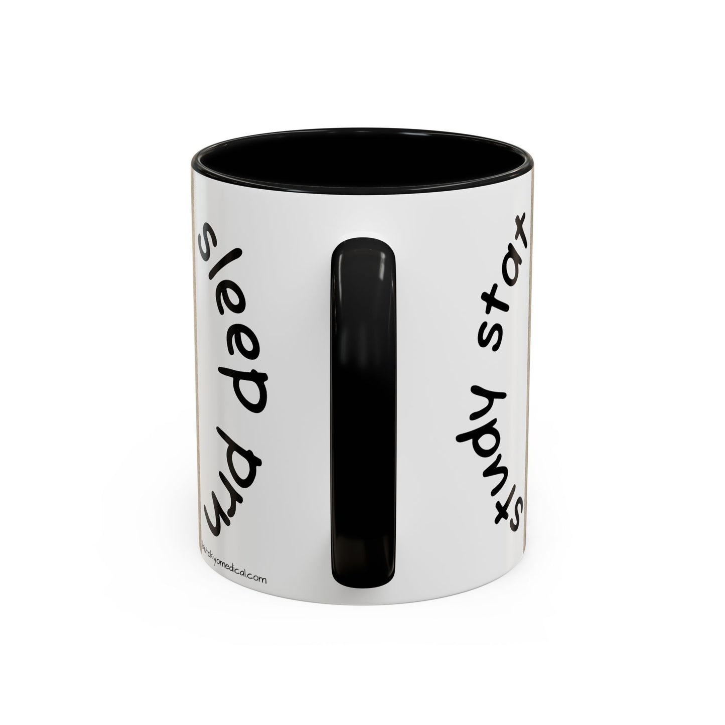 Bee Nurse Coffee Mug — Cute ‘Sleep Phy’ Floral Accent Mug (11/15oz)