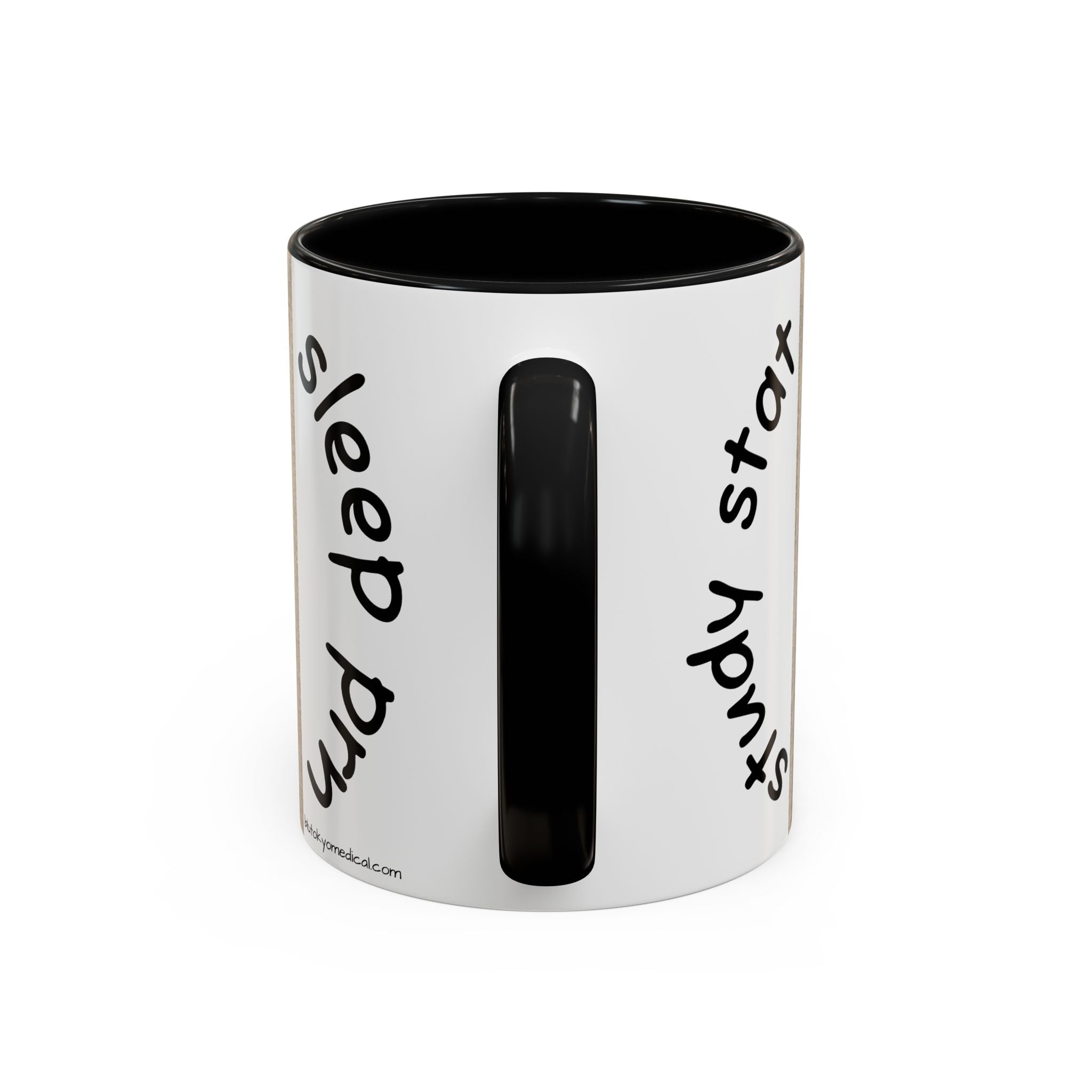 Bee Nurse Coffee Mug — Cute ‘Sleep Phy’ Floral Accent Mug (11/15oz)