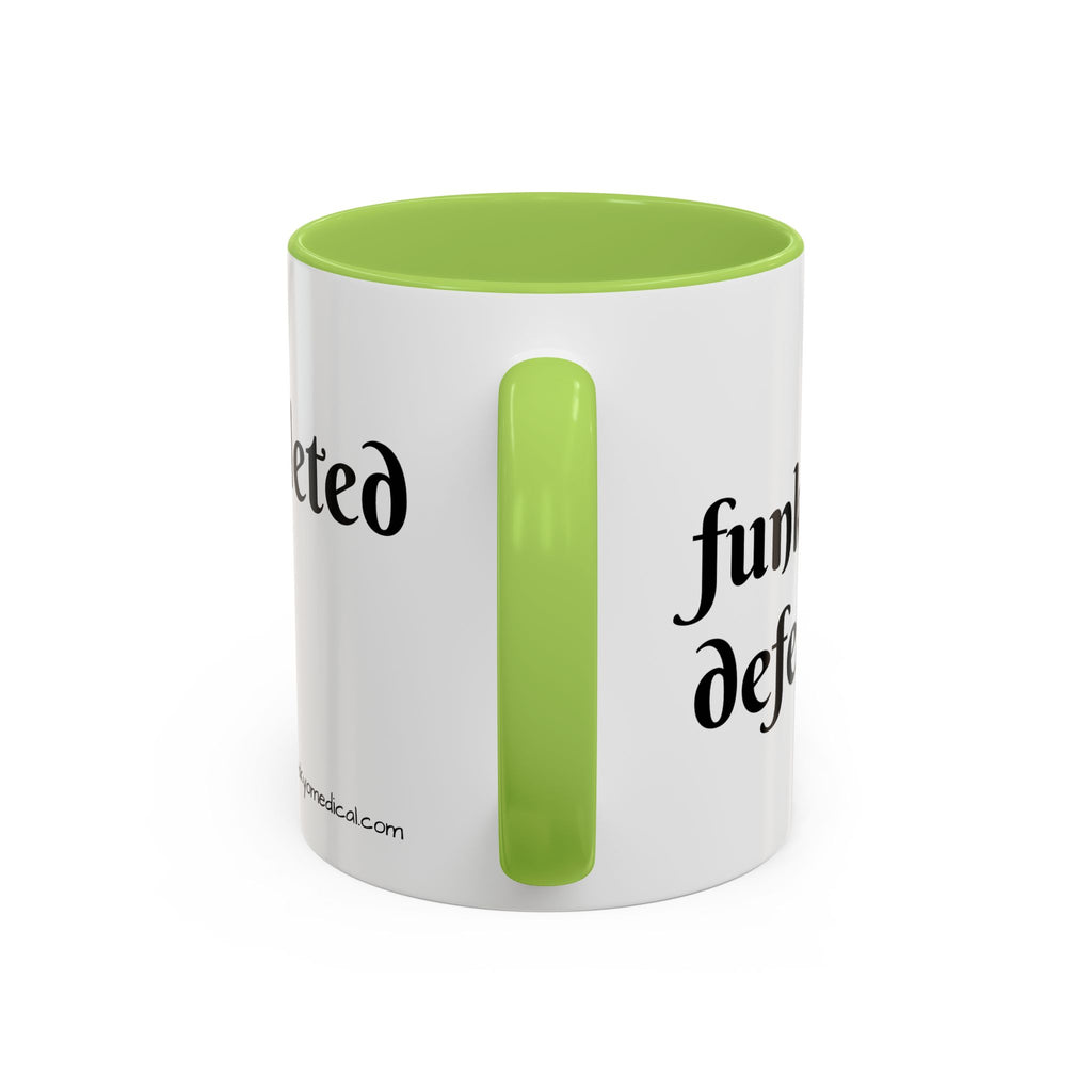 CNA Skunk Warrior Accent Coffee Mug — "Funk defeated,Care Completed"