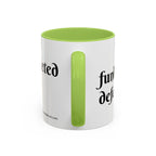 CNA Skunk Warrior Accent Coffee Mug — "Funk defeated,Care Completed"
