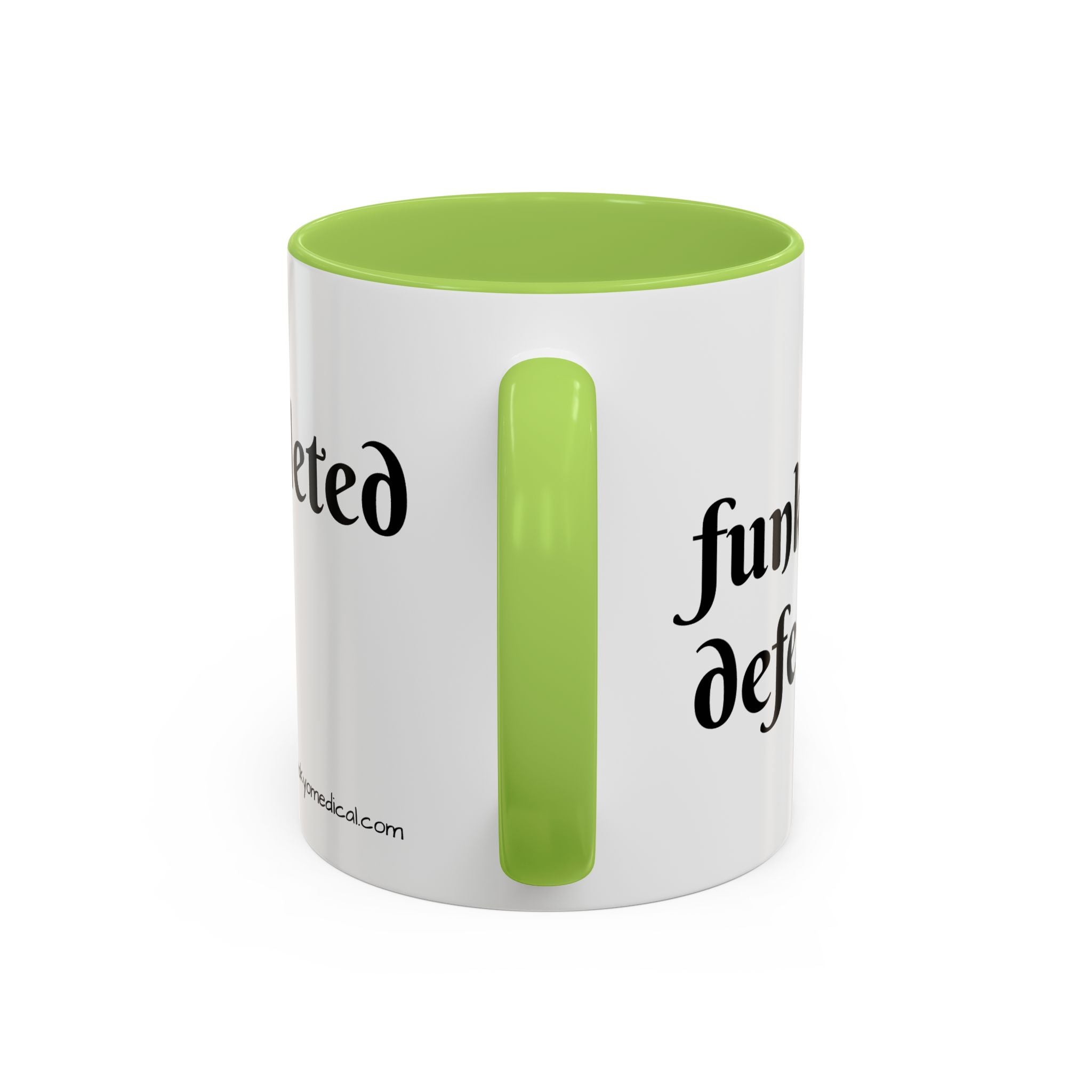 CNA Skunk Warrior Accent Coffee Mug — "Funk defeated,Care Completed"