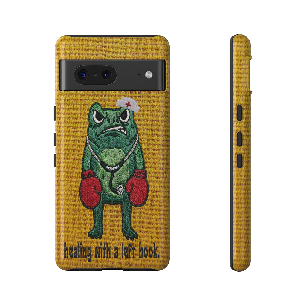 Tough Cases: 'Healing With a Left Hook' Boxing Nurse Phone Case