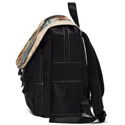 Floral Honor: Nurse Tribute Backpack