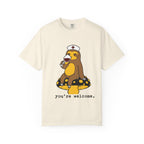 Sloth Nurse T-Shirt — Thanking you for Her Service  Cute, Funny Medical Gift