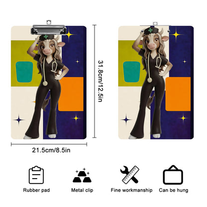 Acrylic Smexy Cow Clipboard