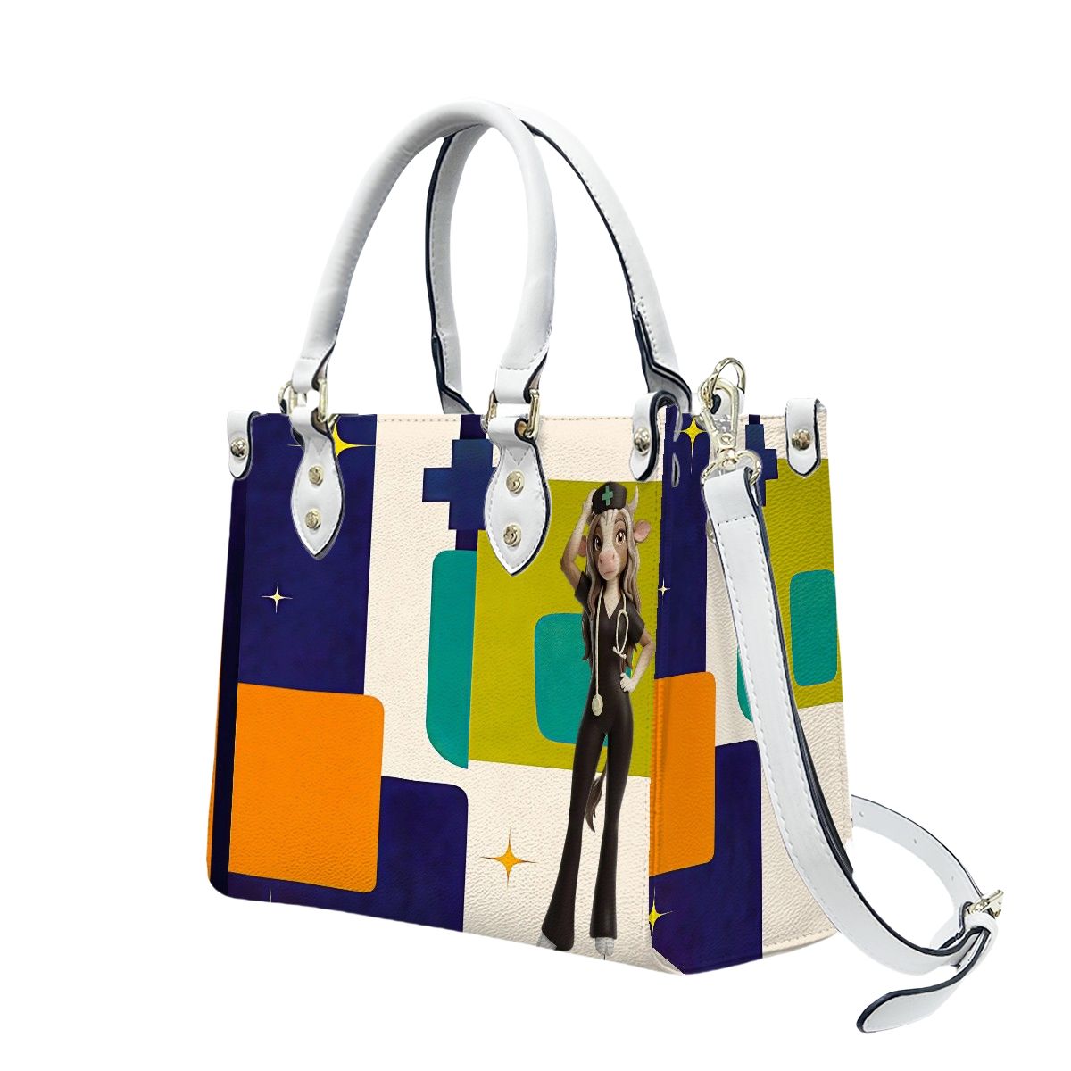 PU  Medical Tote Bag for Women