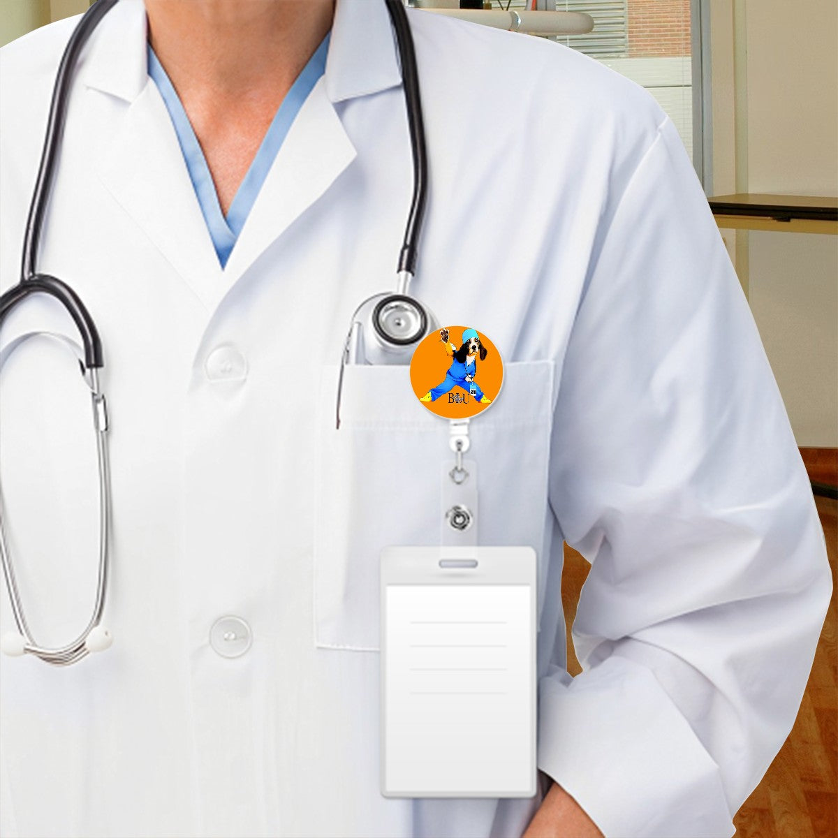 BluTokyo badge holder